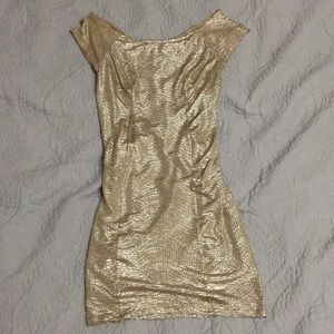 Guess Gold Dress in Size 2